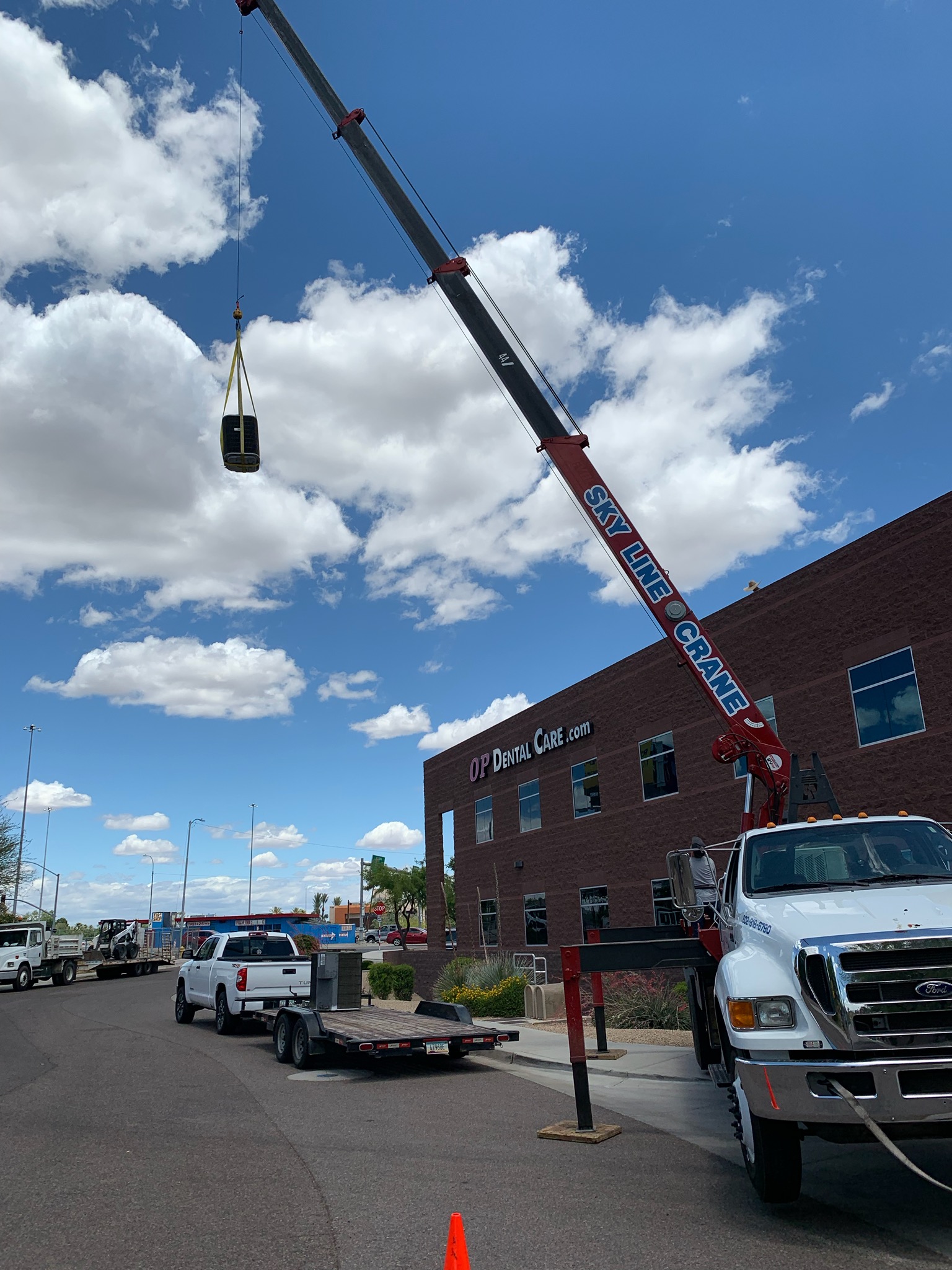 Commercial HVAC installation at OP Dental Care by Dynamic Air & Electric